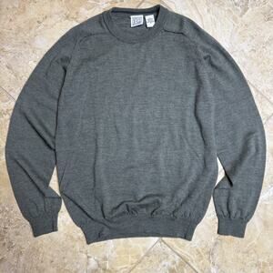 Field Gear 100% Merino Wool Sweater Green Crewneck Men’s Medium